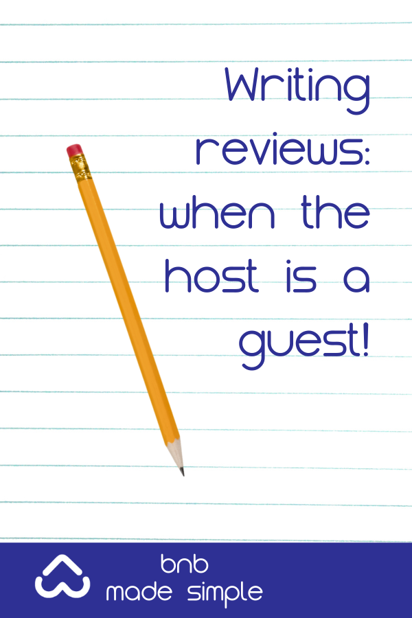 How to write reviews as a guest