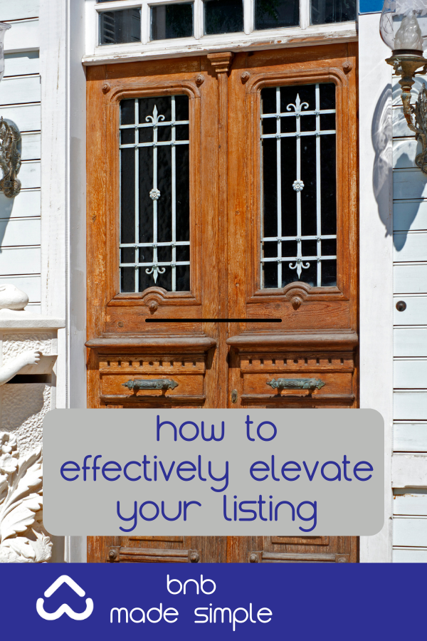 how to effectively elevate your listing